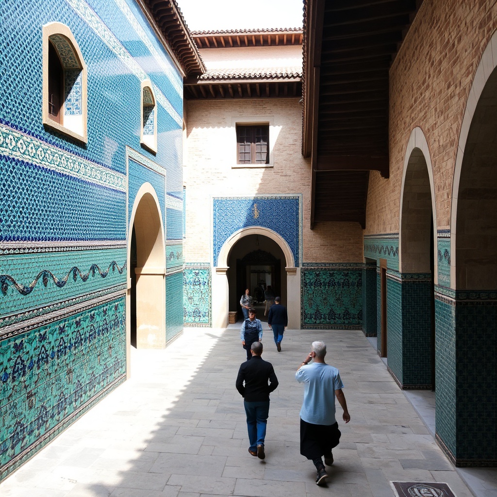 Intricate zellige tilework and historic archways showcasing the spiritual heritage detailed in this Fez Morocco travel guide.