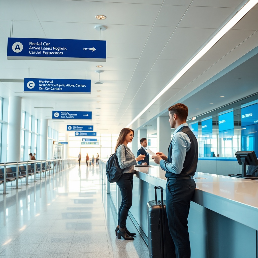 When you rent a car fes airport, counters in the arrivals hall streamline the pickup process with clear signage, document verification, and friendly staff ready to assist.
